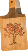 7"x13.75" Cherry Blosom Serving Paddle
