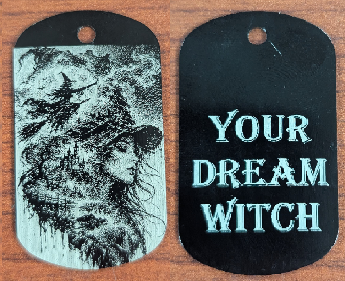 Dream Witch Dog Tag