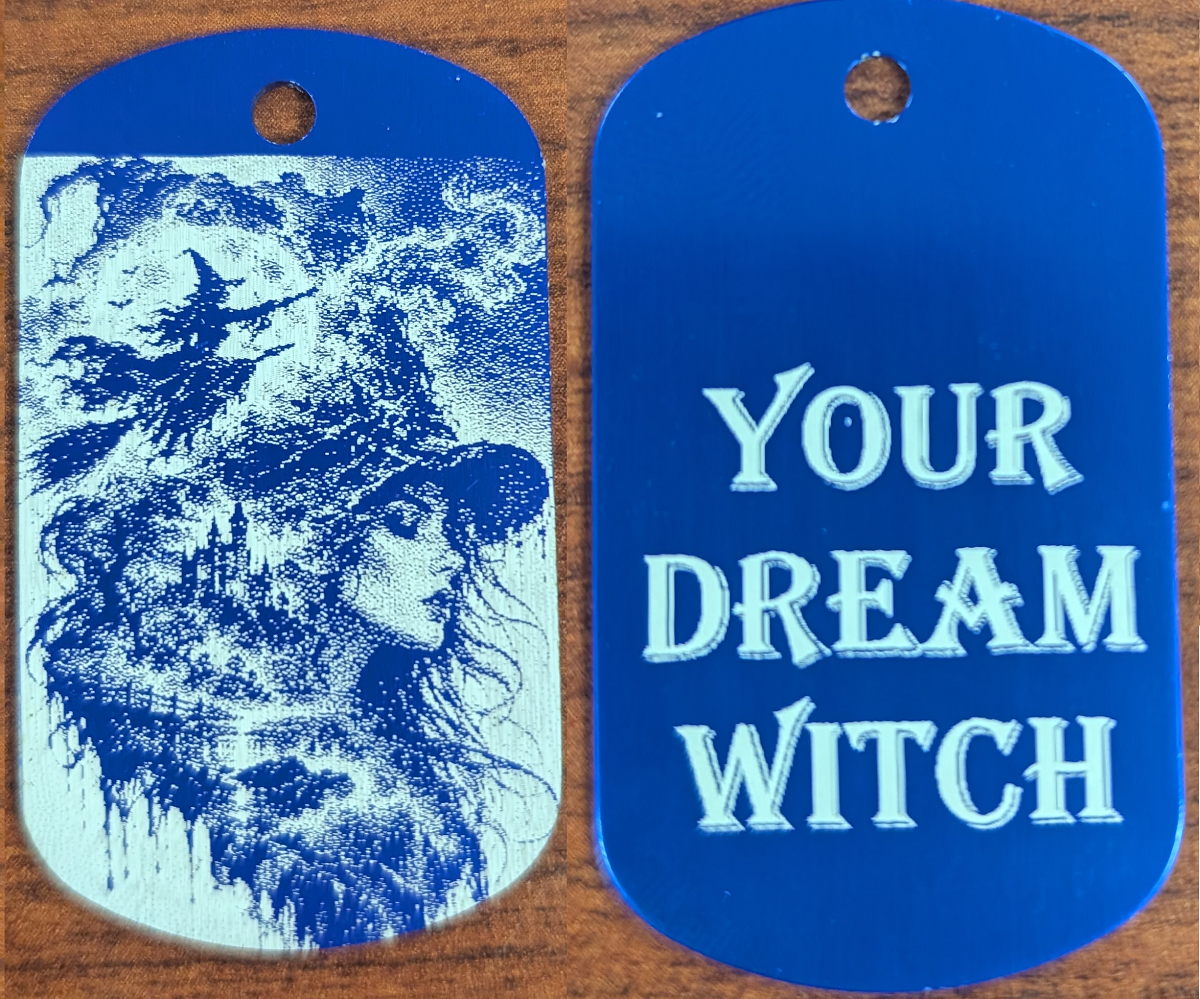 Dream Witch Dog Tag