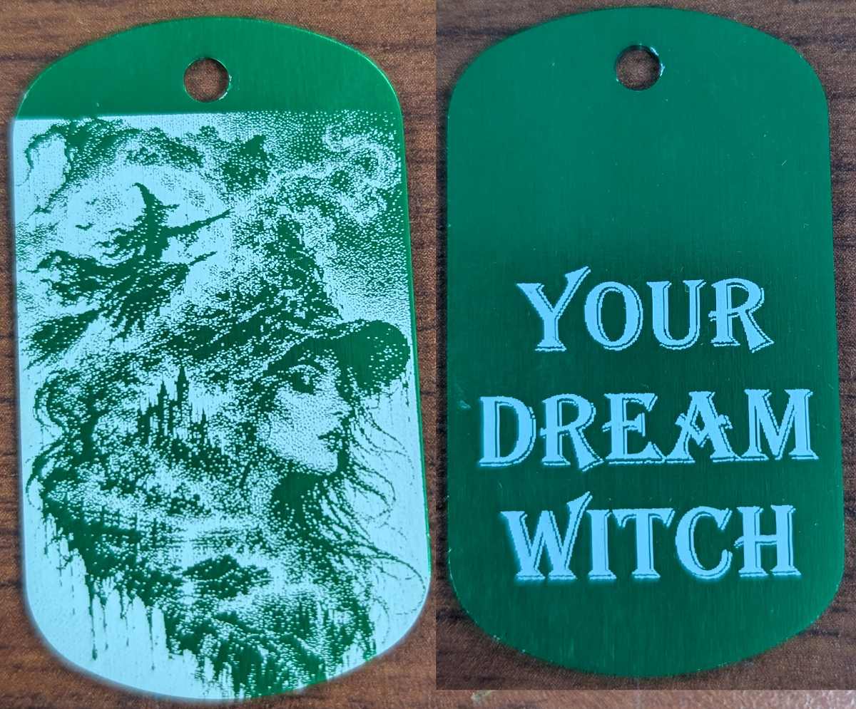 Dream Witch Dog Tag