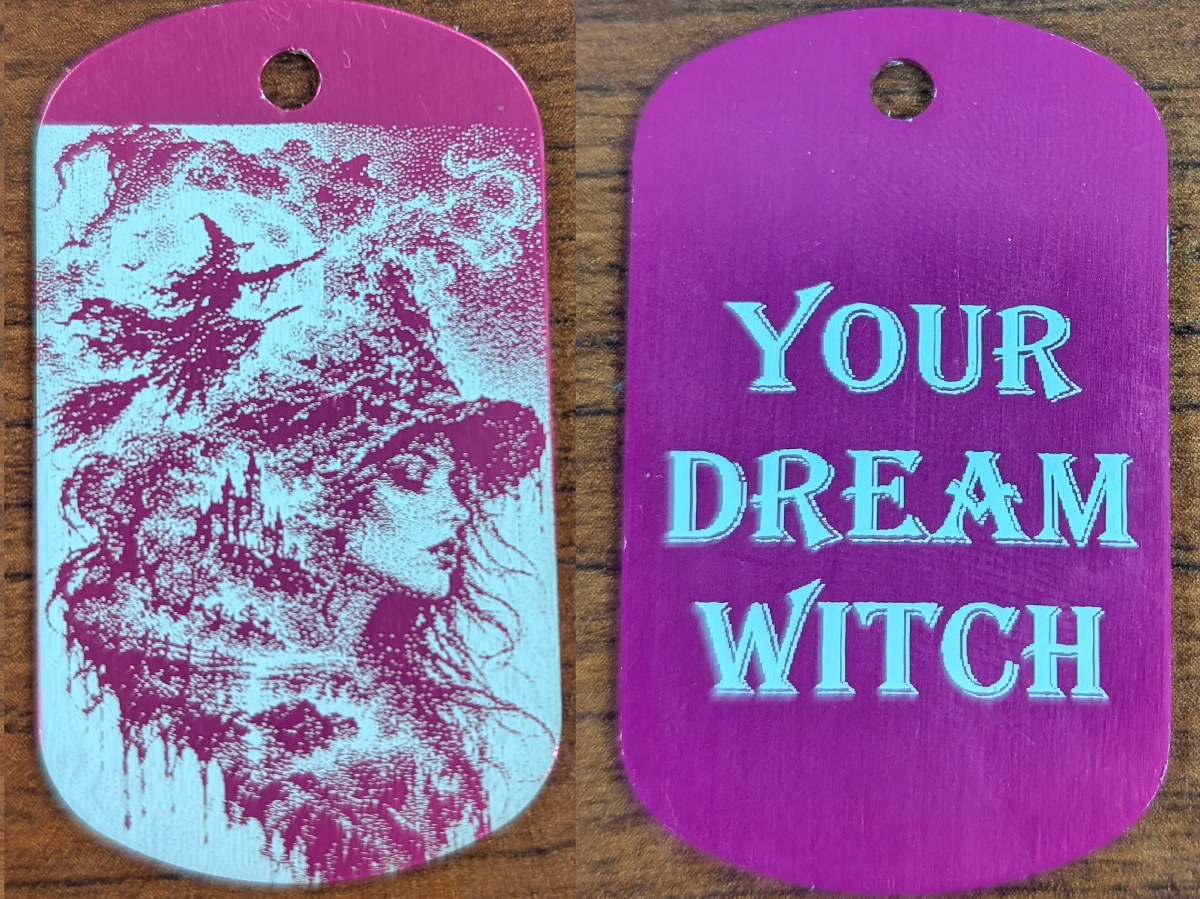 Dream Witch Dog Tag