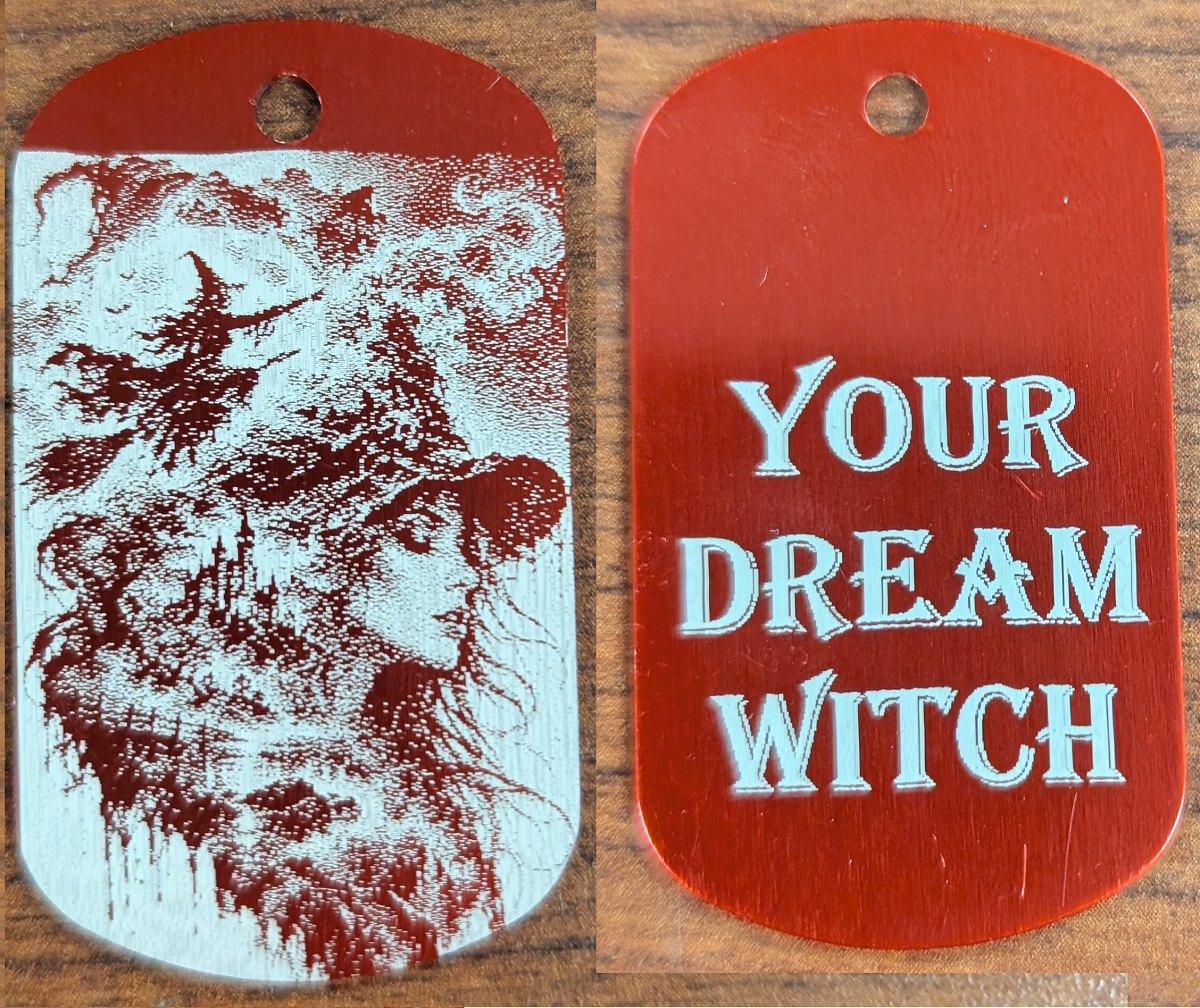Dream Witch Dog Tag