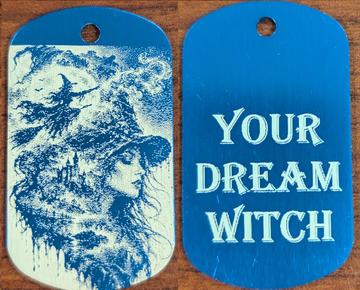 Dream Witch Dog Tag