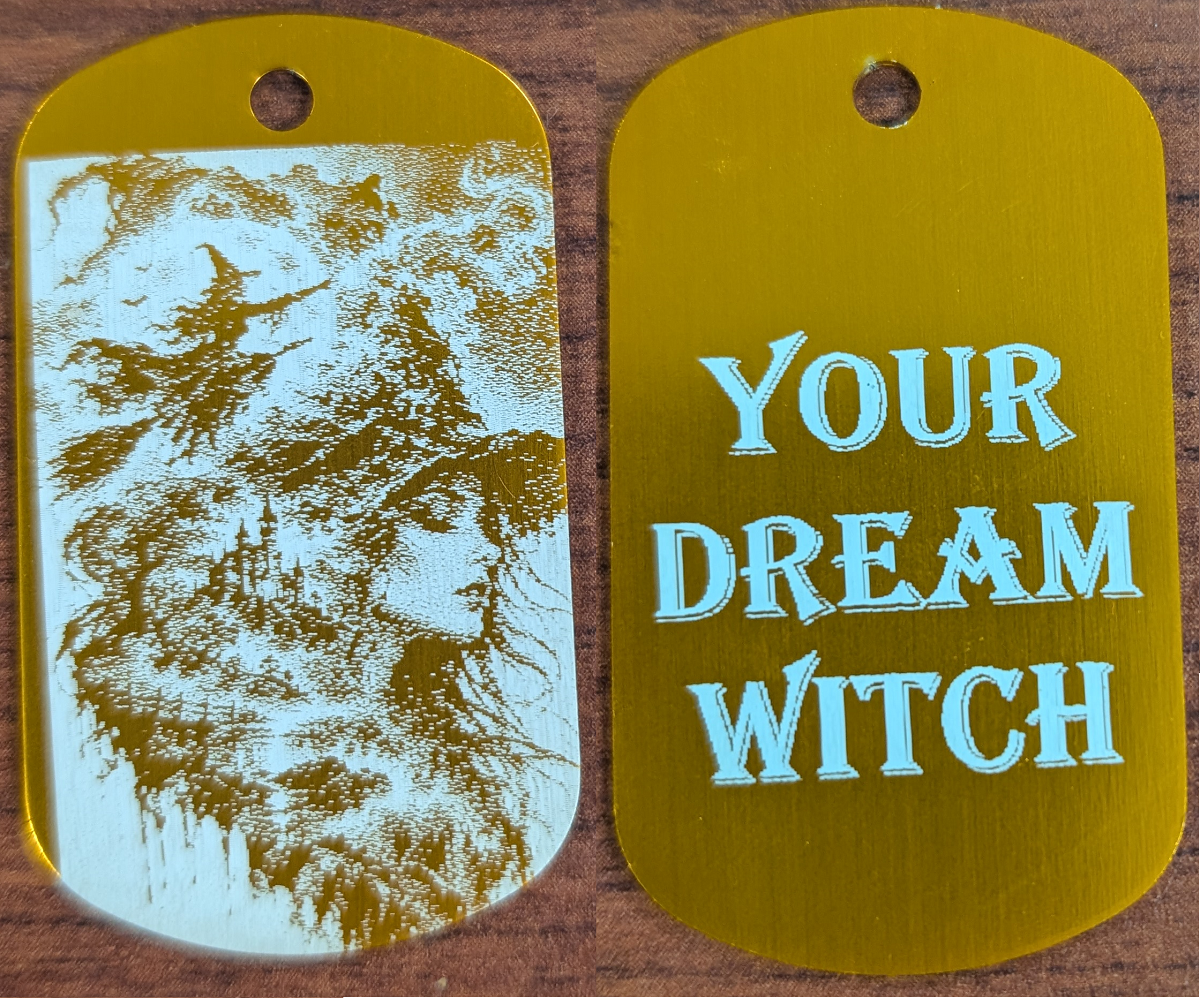 Dream Witch Dog Tag